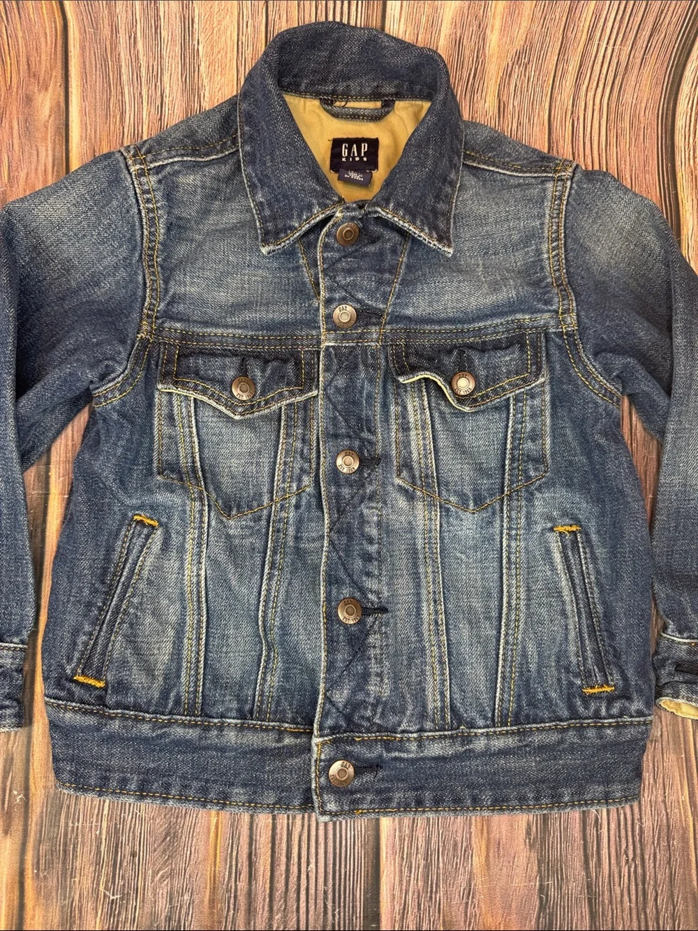 GAP Faded Indigo Denim Jacket